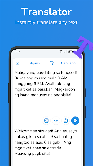 Filipino-Cebuano translator Screenshot 0