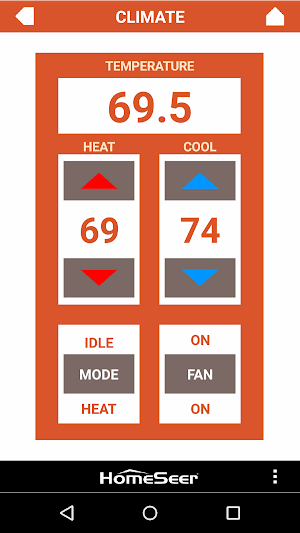 HS3Touch Client App Screenshot 1