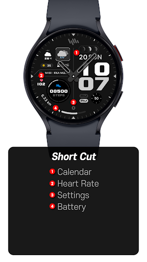 SamWatch Simple Analog 44 Screenshot 2