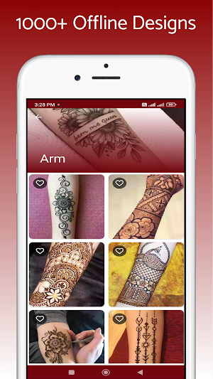Mehndi Design offline 2023 HD Screenshot 2
