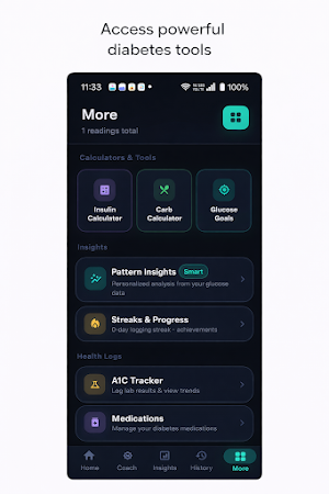 GlucoAI: Diabetes Tracker Screenshot 3