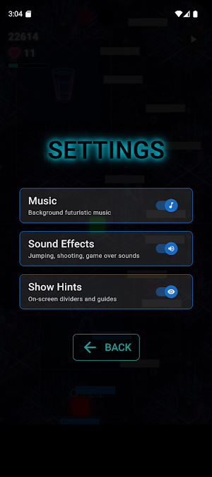Cyber-Cat: Neon Jump & Learn Screenshot 2