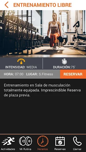 Energy Fitness Screenshot 2