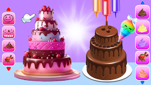 Animals Christmas Cake Cooking Screenshot 0