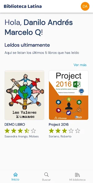 Biblioteca Latina Screenshot 2