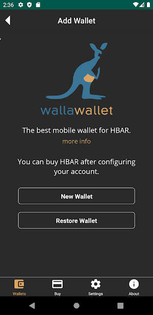 Wallawallet Screenshot 0