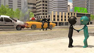 Stick man Crime Simulator Screenshot 3