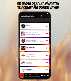 Musica Salsa Radio Screenshot 2