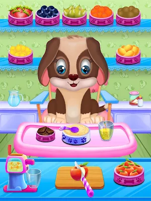 Cute Puppy Pet Care & Dress Up Game Screenshot 2