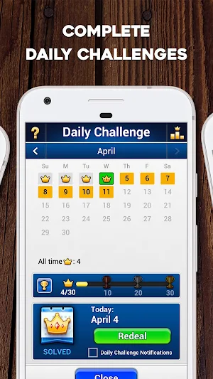 TriPeaks Solitaire Screenshot 2