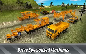 Railroad Building Simulator - build railroads! Screenshot 3