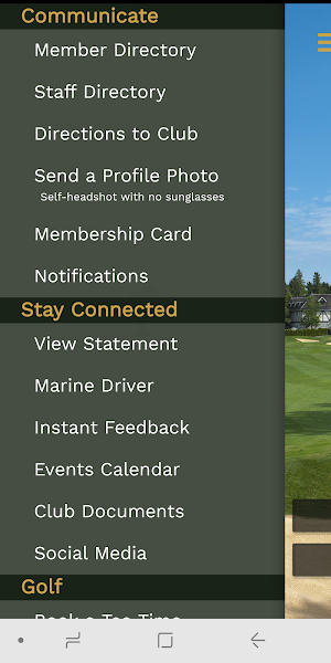 Marine Drive Golf Club Screenshot 1