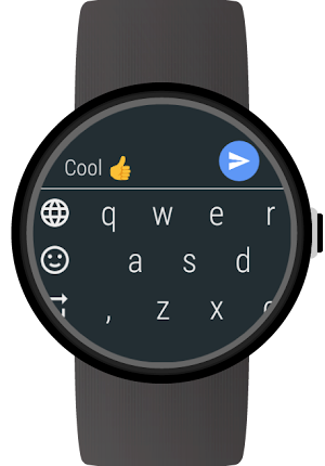 Keyboard for Wear OS (Android Wear) Screenshot 0