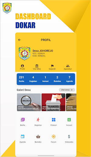 Dokar Kab. Kendal Screenshot 2