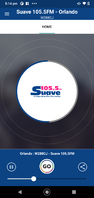 Suave 105.5FM Screenshot 0