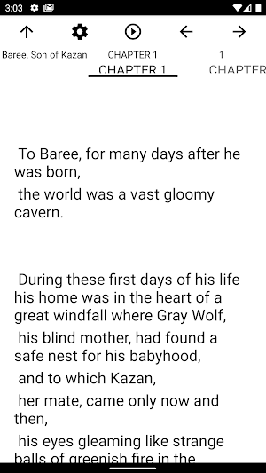 Book, Baree, Son of Kazan Screenshot 1