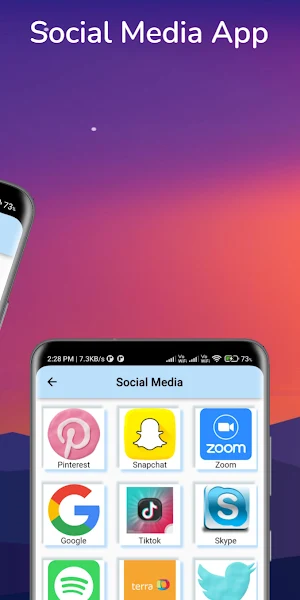 All in one social media app Screenshot 1