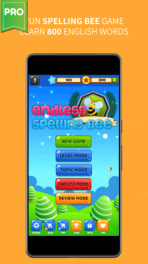 Endless Spelling Bee Pro Screenshot 0