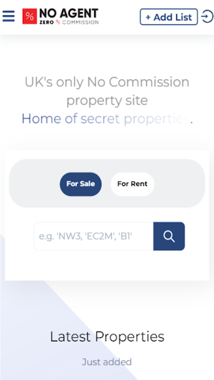 NOAGENT PROPERTIES Screenshot 0