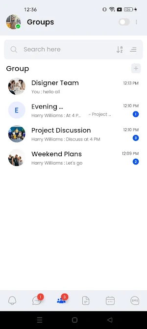 NexTap Chat Screenshot 1
