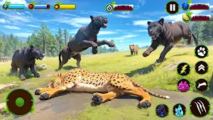 Wild Panther Family Life Games Screenshot 1