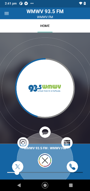 WMWV App Screenshot 1