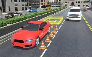 Police Prado Car Parking - Prado Parking Game 2020 Screenshot 1
