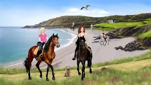 Horse and rider dressing fun Screenshot 0