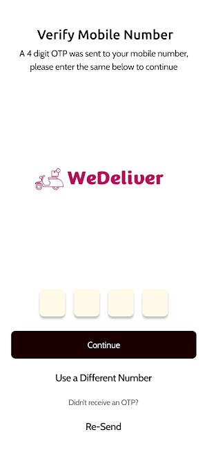 WeDeliver Screenshot 2