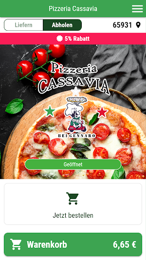 Pizzeria Cassavia Screenshot 0