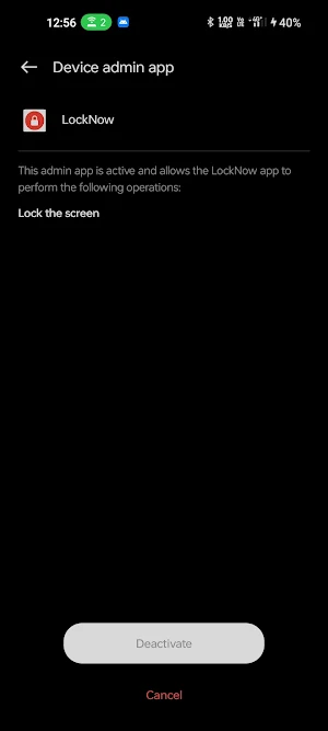 LockNow - Tile Widget Screenshot 0