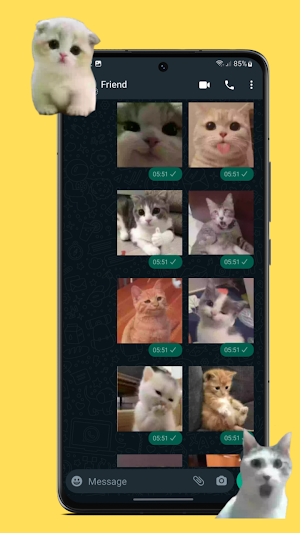 Stickers Cat Screenshot 3