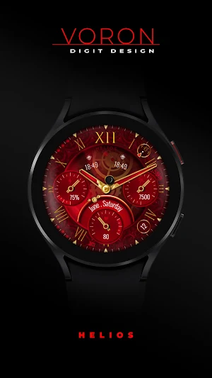 Voron Helios Analog Watch Face Screenshot 2