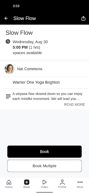 Warrior One Yoga Screenshot 2