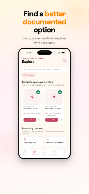 VeriMom: Pregnancy Skincare Screenshot 3