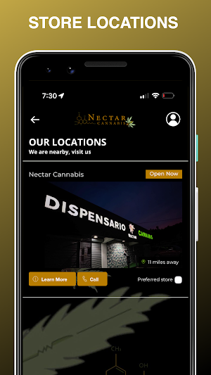 Nectar Cannabis Screenshot 2