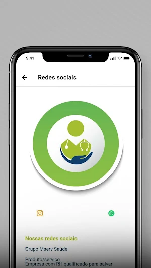 MSERV SAUDE Screenshot 1