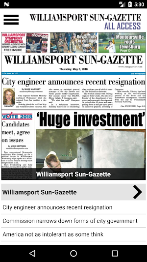 Sun-Gazette All Access Screenshot 0