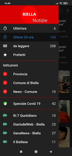 Biella notizie Screenshot 0