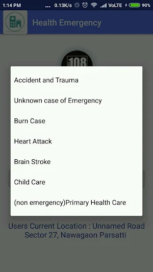 CGhealth Emergency Screenshot 2