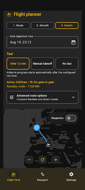 Offlight - Offline Flights Screenshot 1