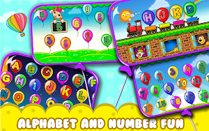 Balloon Pop Kids Learning Game Free for babies Screenshot 2