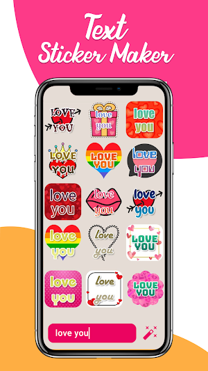 Text Sticker Maker Screenshot 2