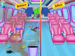 Airplane Cleaning - Airport Manger Game Screenshot 1