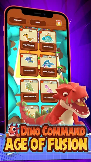 Dino Command: Age of Fusion Screenshot 1
