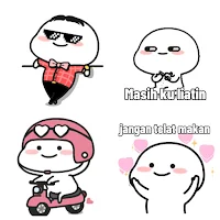 Stiker Wa Pentol Gerak Animasi