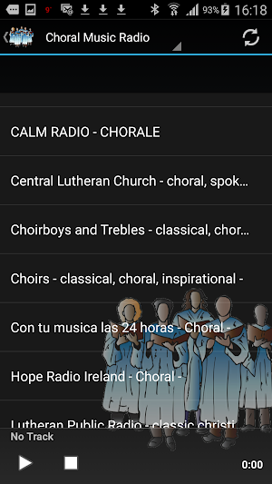 Choral Music Radio Screenshot 1