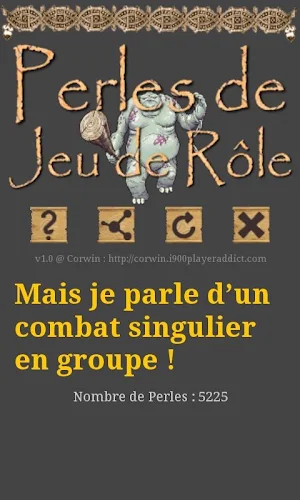 Perles de Jeu de Rôle Screenshot 3