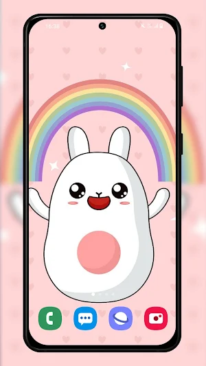 Cute walpaper kawai background Screenshot 2
