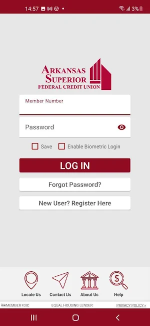 Arkansas Superior FCU Screenshot 1